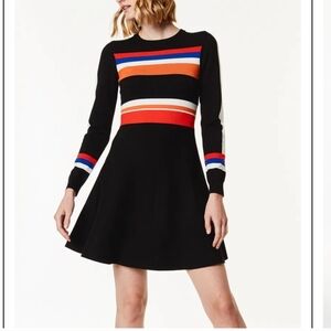 KAREN MILLEN Colourblock Knit Dress endource